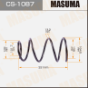 Пружина подвески masuma cs-1087 front prius, corolla / nhw20, nde120l