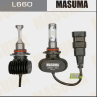 Светодиодная лампа masuma l660 hb4 12v/51w led 6000k 4000lm [уп.2]