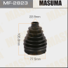 Привода пыльник masuma mf-2823 (пластик)