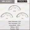 Барабанные тормозные колодки MK2321 от производителя MASUMA