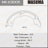 Колодки барабанные Masuma MK-K3005 / парковочные [к-т 4шт] HYUNDAI SANTA FE II 05-09