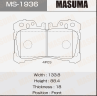 Колодки дисковые MASUMA, NP1107, P83075 front (1/12)