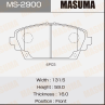 Колодки тормозные дисковые MS2900 от фирмы MASUMA