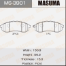 Колодки тормозные дисковые MS3901 от фирмы MASUMA