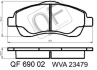 Колодки тормозные fr с механическим датчиком toyota avensis ii  corolla (2007- )