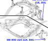 Опора шаровая нижнего рычага передней подвески TIIDA (C11) 2004-  SERENA (C25) 2005-  LAFESTA (B30) 