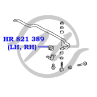 Втулка стабилизатора передней подвески  внутренняя LAND CRUISER (HDJ101 UZJ100) 98-07  LAND CRUISER 