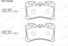 Тормозные колодки gerat bp-f020n (передние) normal