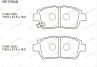 Тормозные колодки gerat bp-f084n (передние) normal