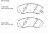 Тормозные колодки gerat bp-f135n (передние) normal