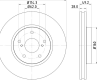 диск тормозной передний Lexus IS250/IS300 06