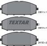 Колодки тормозные дисковые передние 2361101 от компании TEXTAR