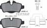 Колодки тормозные дисковые задние 2428901 от фирмы TEXTAR