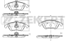 Колодки торм. диск. перед MB C-Class (204) 07-, CLS (218) 11-, E-Class (207, 211,212) 06-, SLK (172) 11-