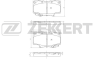 Колодки тормозные дисковые передние BS2101 от компании Zekkert