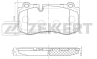 Колодки тормозные дисковые передние BS2164 от производителя Zekkert