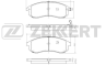 Колодки тормозные дисковые передние BS2536 от фирмы Zekkert