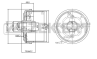Барабан торм. зад. Daewoo Matiz (M200, M250) 05-