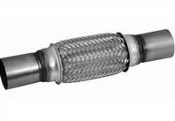 Гофра глушителя с трубой с обеих сторон (55x250) Гофра глушителя с трубой с обеих сторон (55x250)